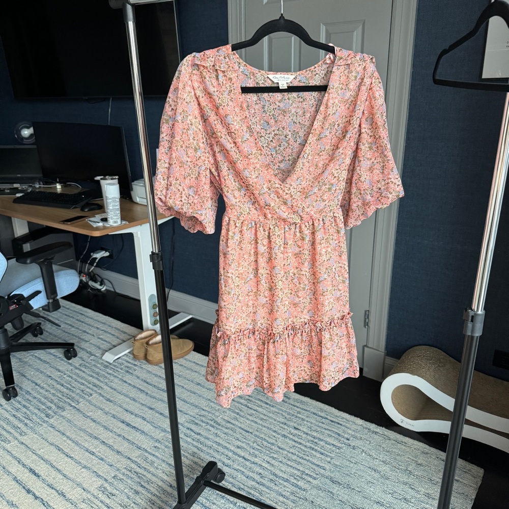 Floral mini dress